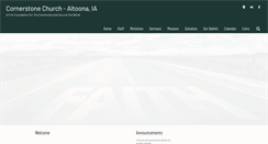 Desktop Screenshot of cornerstonealtoona.com